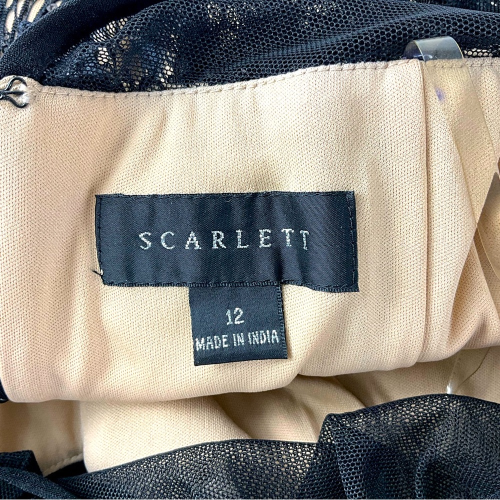 Scarlett women's black dress Size 12 - Picture 12 of 13